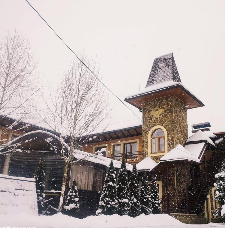 Minihotel Zolotoe Runo Ploskoye ภายนอก รูปภาพ